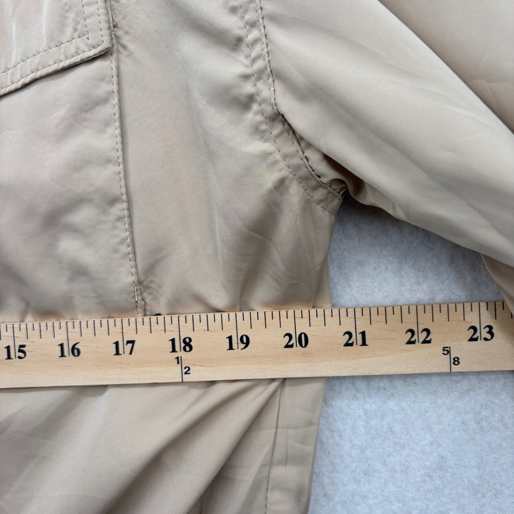Cavalini Original Womens Khaki Utility Bomber Jacket NYJK649M Tan Sz M - Picture 3 of 7